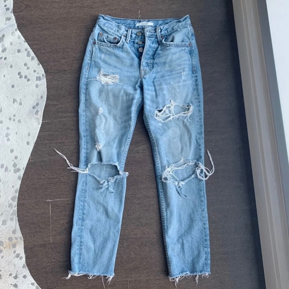 GRLFRND Karolina High Rise Jeans (Petite)